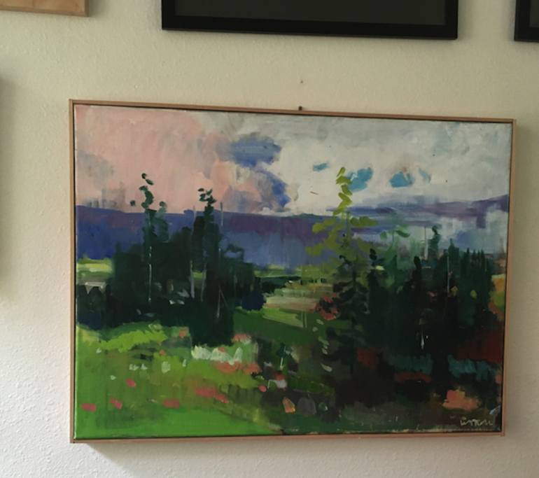 Original Landscape Painting by Jerry Ross