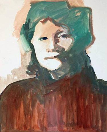 Original Modern Portrait Paintings by Jerry Ross