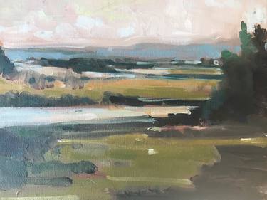 Original Modern Landscape Paintings by Jerry Ross