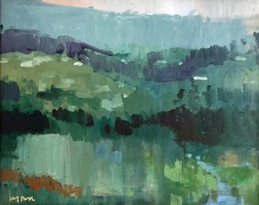 Original Modern Landscape Paintings by Jerry Ross