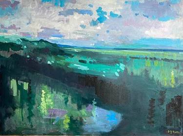 Original Landscape Paintings by Jerry Ross