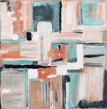 Original Minimalism Abstract Paintings by Marie-Pierre MINVIELLE