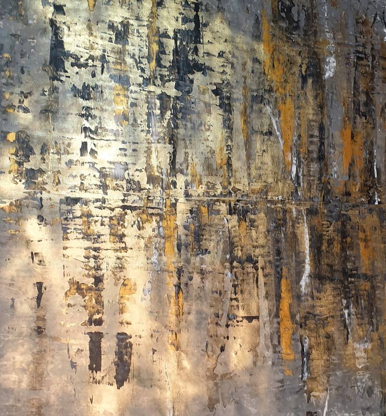 Original Abstract Expressionism Abstract Painting by Irena Lenartowicz
