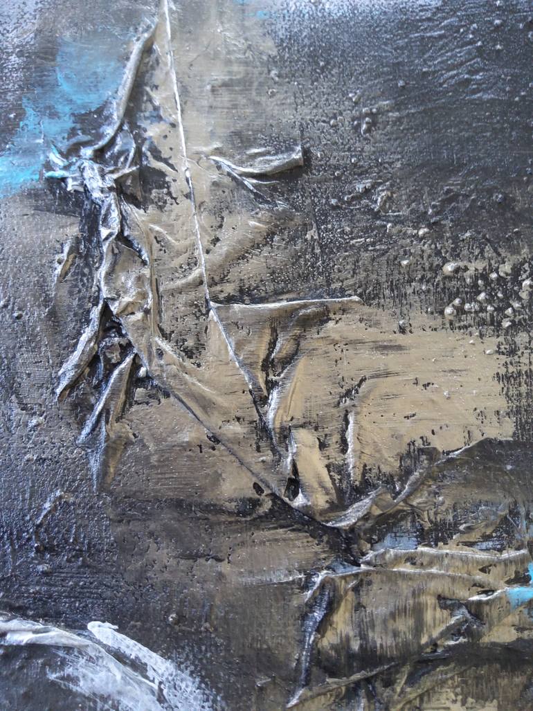 Original Abstract Landscape Painting by Nat Stresser