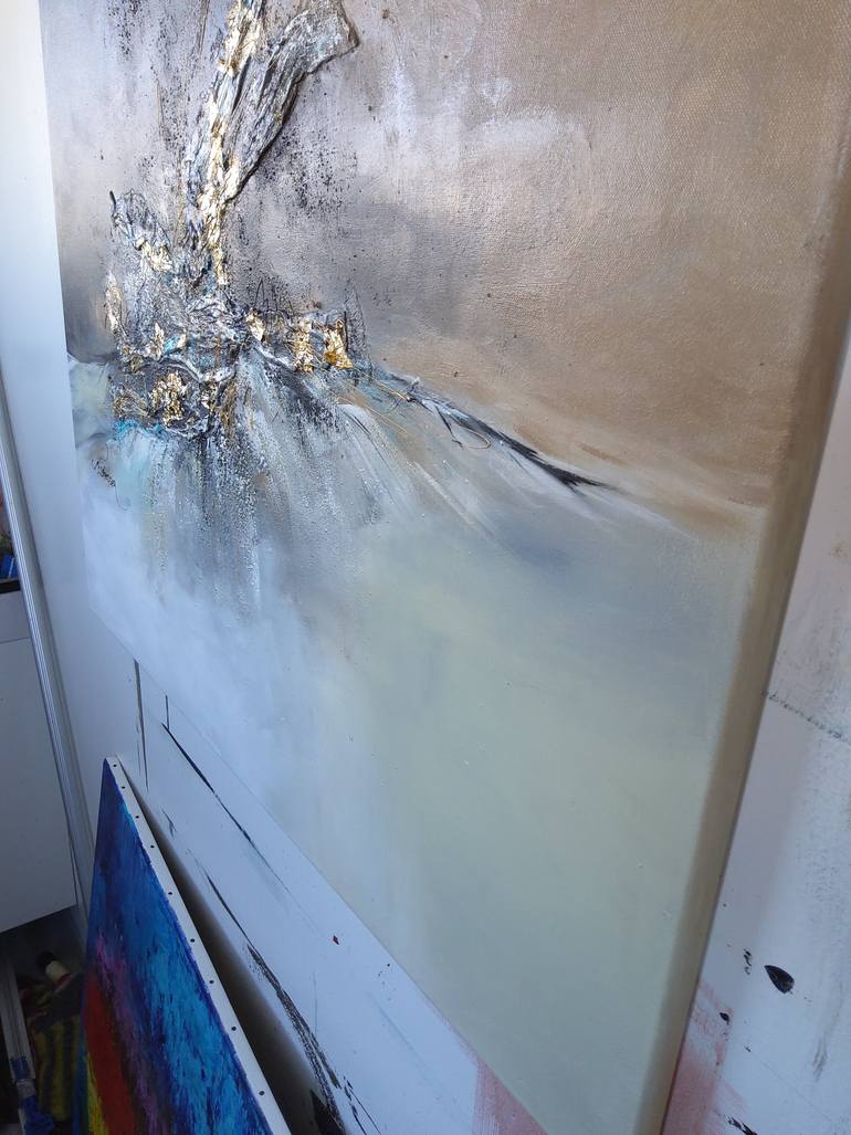 Original Abstract Nature Painting by Nat Stresser