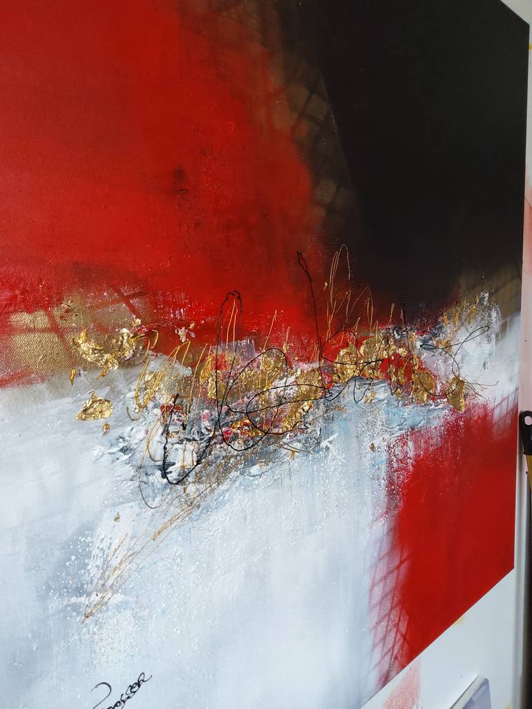 Original Abstract Painting by Nat Stresser