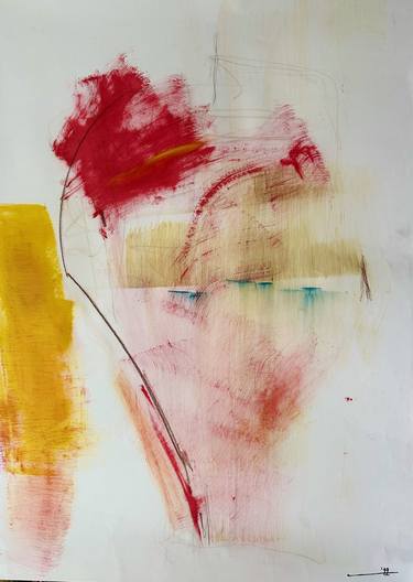 Original Abstract Expressionism Abstract Paintings by Gessica Puri