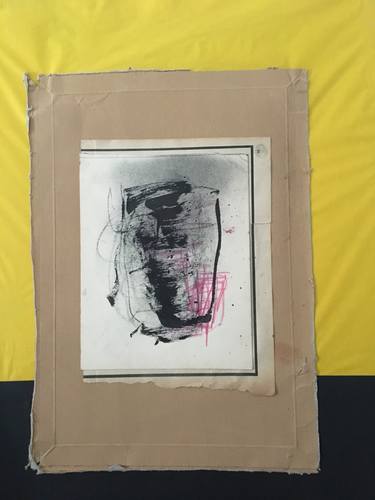Original Abstract Expressionism Abstract Drawings by Gessica Puri