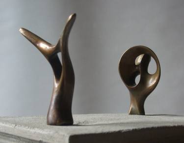 Original Conceptual Abstract Sculpture by Livia Gondos