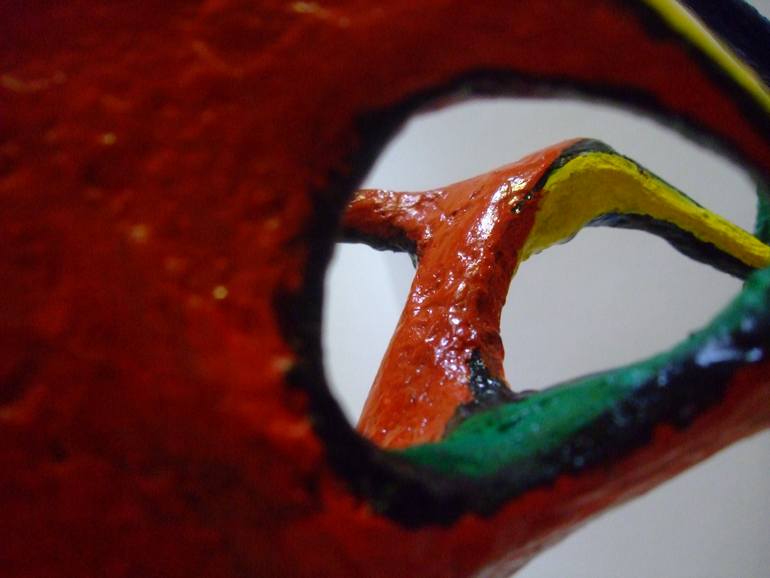 Original Modernism Abstract Sculpture by Livia Gondos