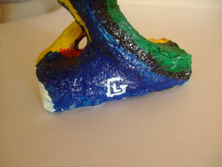 Original Modernism Abstract Sculpture by Livia Gondos