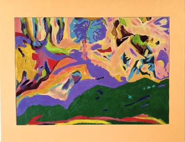 Print of Expressionism Landscape Paintings by Jill Abatemarco