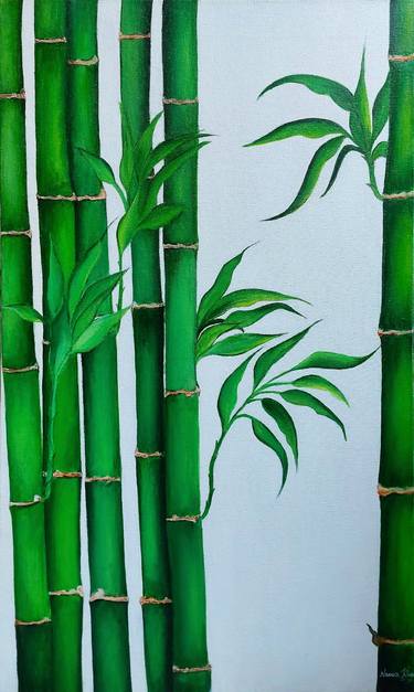 Stalks of bamboo sta thumb