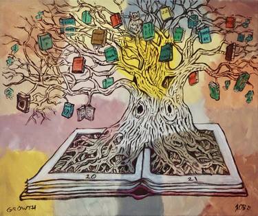 Print of Tree Paintings by Rob van der Schoor