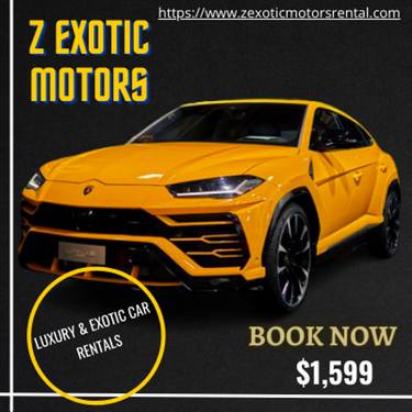 Book a Luxury Rental Car | Lamborghini Urus thumb