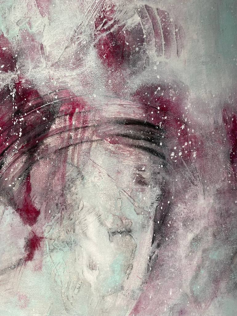 Original Abstract Expressionism Abstract Painting by Elke Assmann