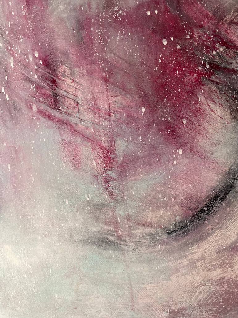 Original Abstract Expressionism Abstract Painting by Elke Assmann