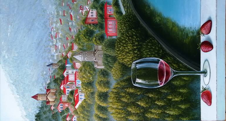 Original Other Landscape Painting by Irma Kvanchiani