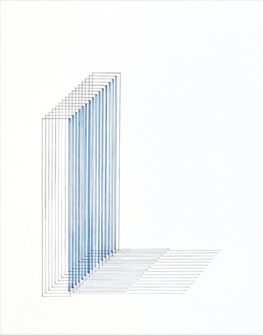 Original Abstract Architecture Drawings by Noosha Golab