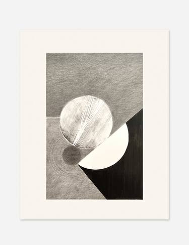 Original Minimalism Abstract Drawings by Noosha Golab