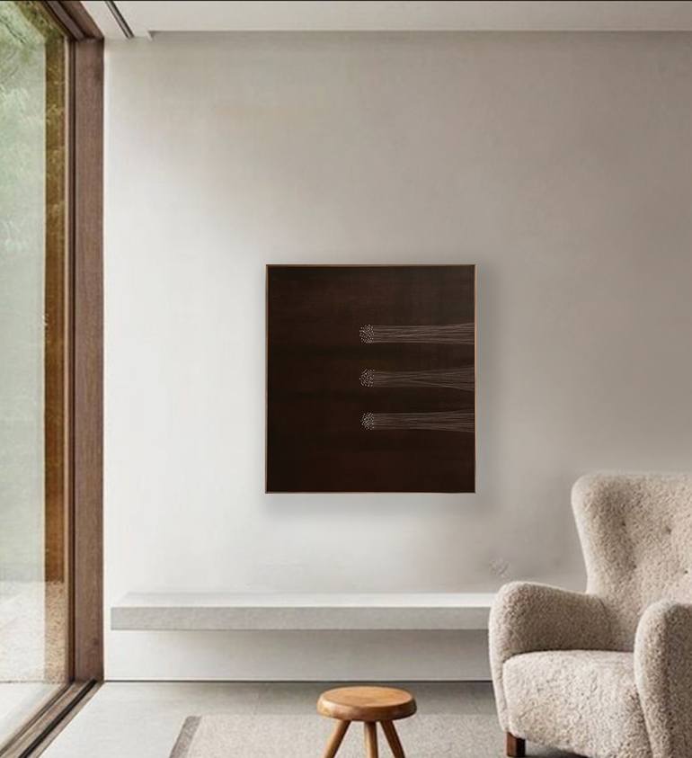 Original Conceptual Abstract Painting by Noosha Golab