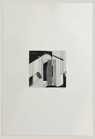 Original Abstract Architecture Drawings by Noosha Golab