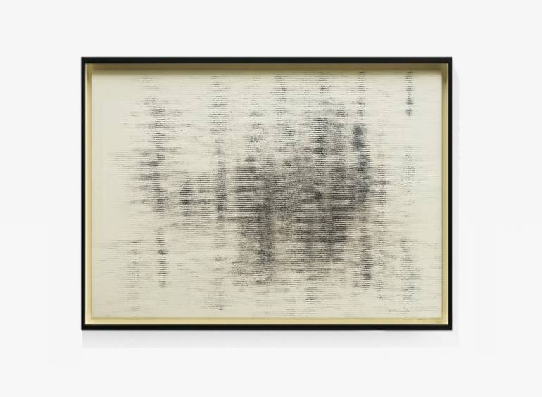 Original Abstract Expressionism Abstract Drawing by Noosha Golab