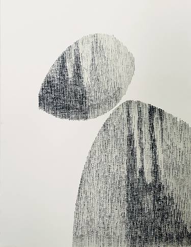 Original Abstract Expressionism Abstract Drawings by Noosha Golab