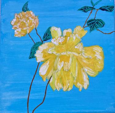 Original Impressionism Floral Paintings by Ruth Breen