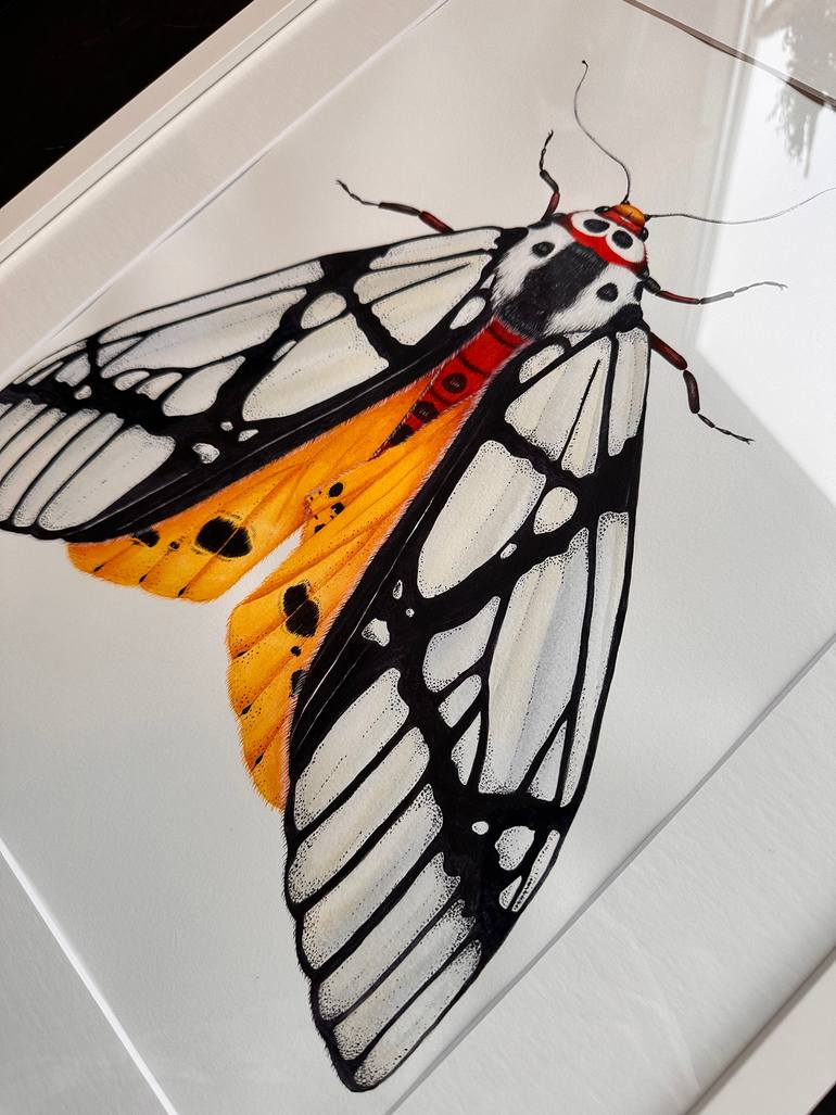 Original Illustration Animal Painting by Olha Khomych