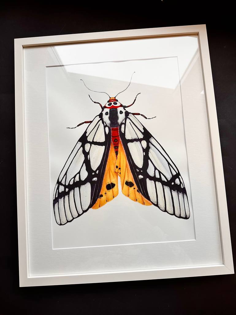Original Illustration Animal Painting by Olha Khomych