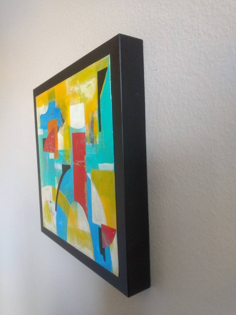 Original Abstract Painting by ulli schievelbusch
