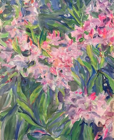Original Impressionism Floral Paintings by Rey Daoed