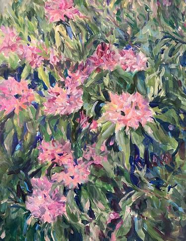 Original Impressionism Floral Paintings by Rey Daoed