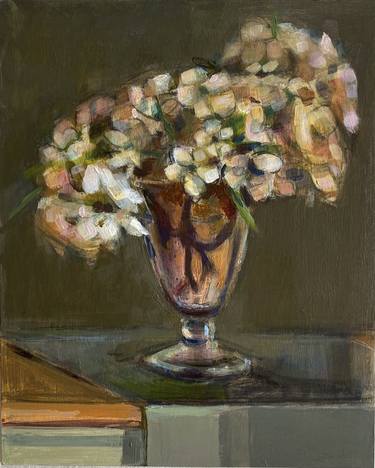 Pear Blossoms in a Glass thumb