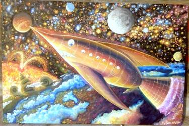 Print of Fine Art Outer Space Paintings by Pavel Kandyba