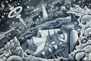 Print of Outer Space Paintings by Pavel Kandyba
