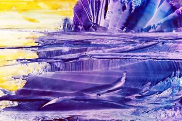 "Ice Giant Sunset" - Limited Edition of 1 thumb