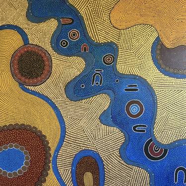 Original Abstract Expressionism Abstract Painting by Ekaterina V