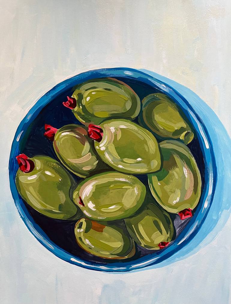 Original Conceptual Still Life Painting by Ekaterina V