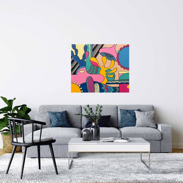 Original Abstract Painting by Ekaterina V
