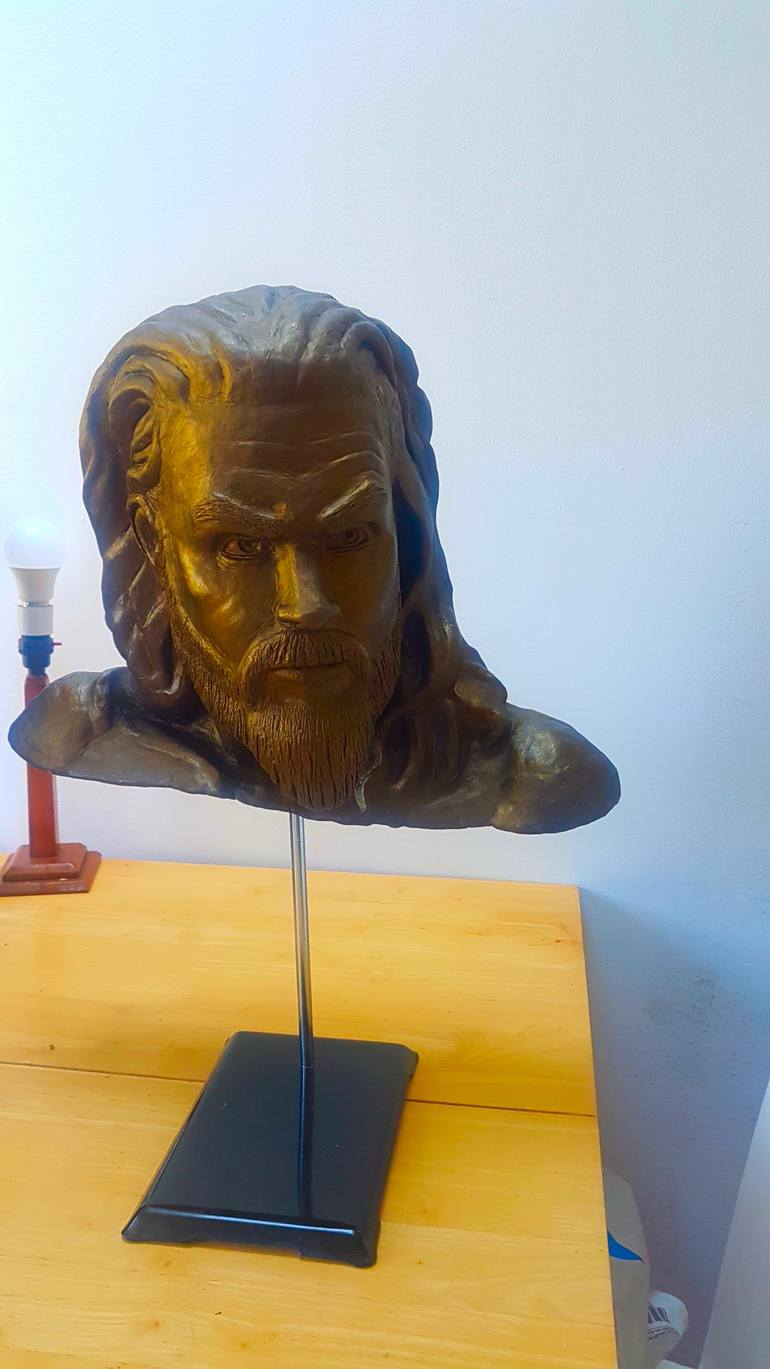 Original Portraiture Cinema Sculpture by Jeremy Bertincourt