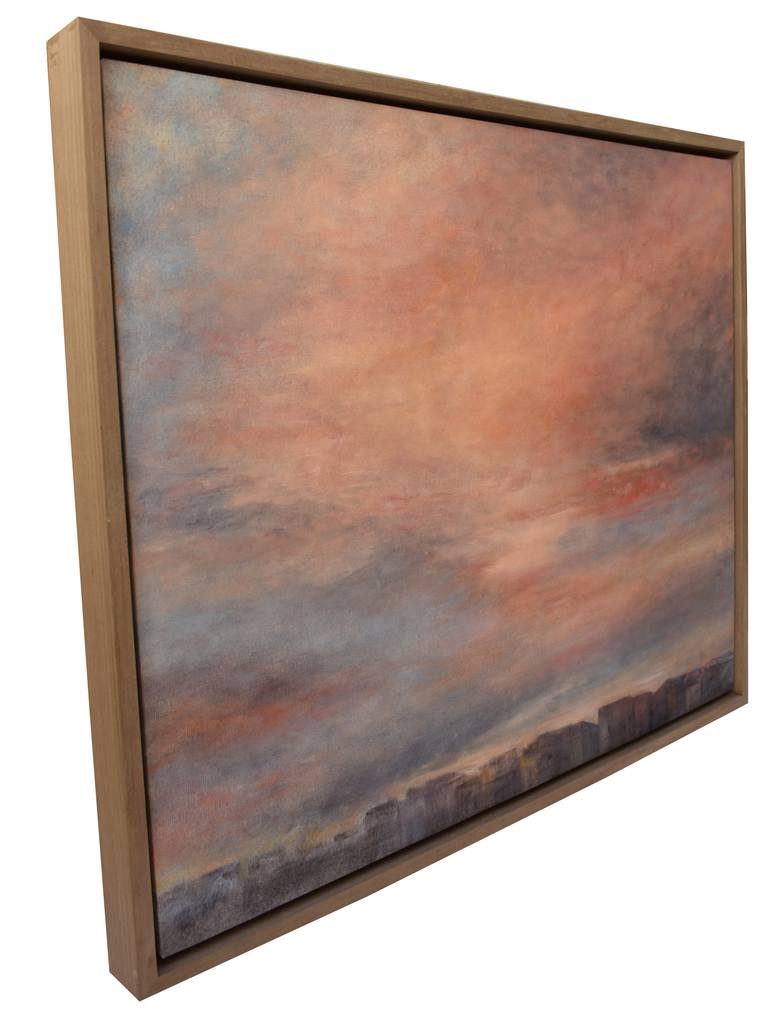 Original Abstract Landscape Painting by Pina Gurrieri