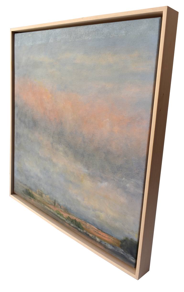 Original Abstract Landscape Painting by Pina Gurrieri