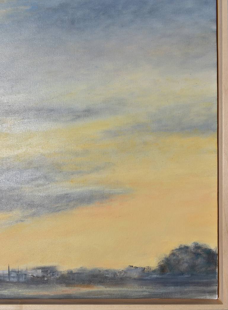 Original Abstract Landscape Painting by Pina Gurrieri