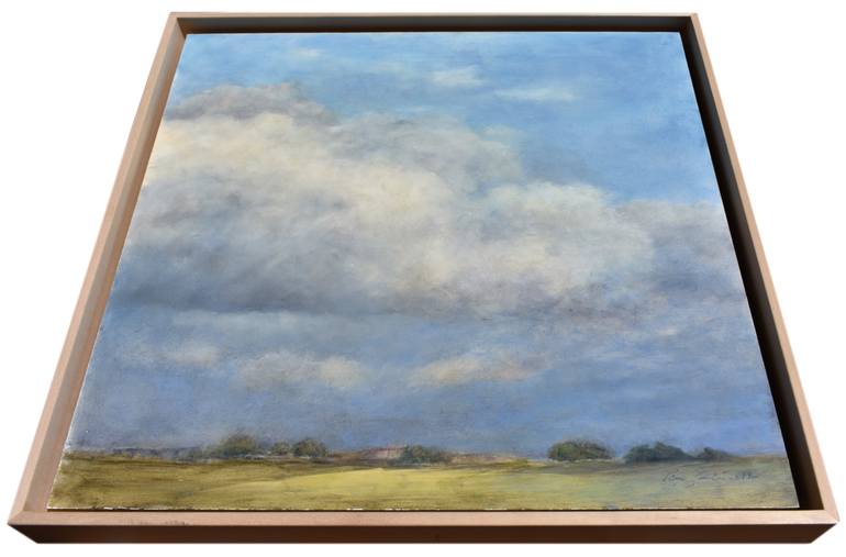 Original Abstract Landscape Painting by Pina Gurrieri