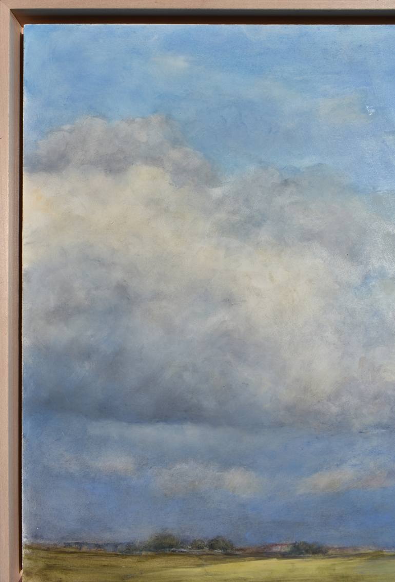 Original Abstract Landscape Painting by Pina Gurrieri