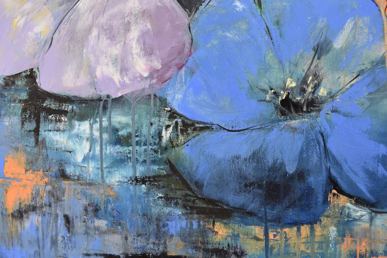 Original Abstract Expressionism Abstract Painting by Pina Gurrieri