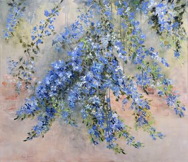 Original Impressionism Floral Paintings by Pina Gurrieri