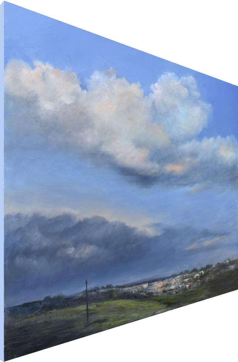 Original Figurative Landscape Painting by Pina Gurrieri